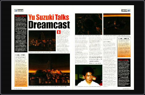 Sega - Yu Suzuki talks Dreamcast