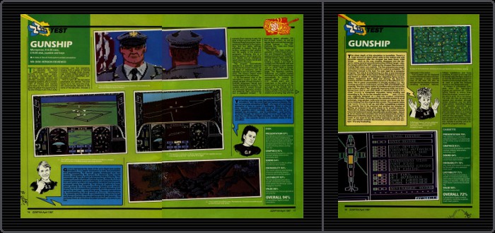 Gunship Zzap!64 review