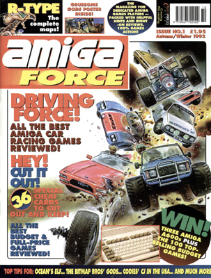Amiga Force issue 1 cover