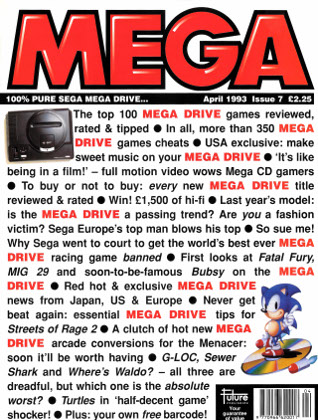 MEGA 7 - April 1993 (UK)